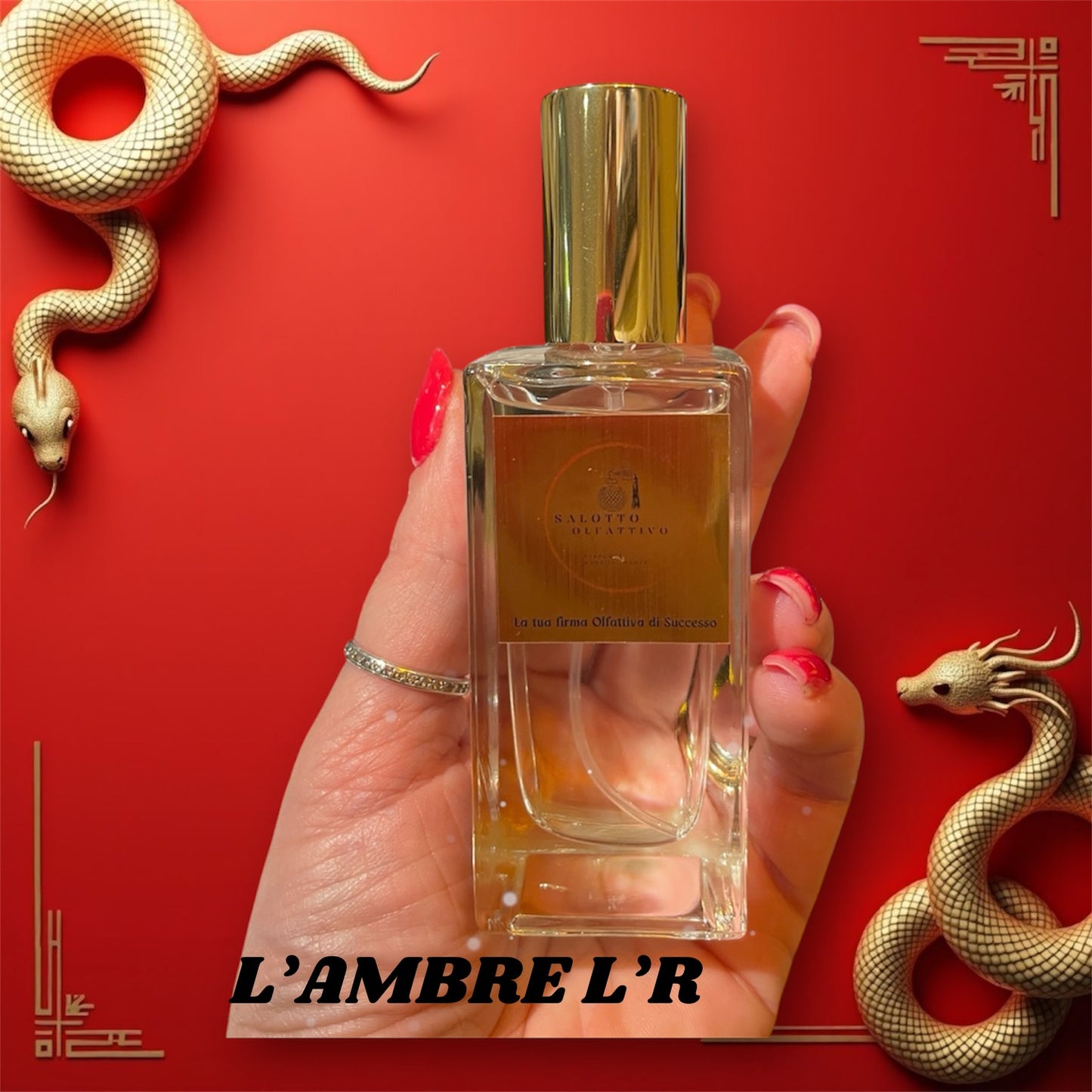 L’AMBRE L’R Salotto Olfattivo Inedito| Ambre di Reminiscence