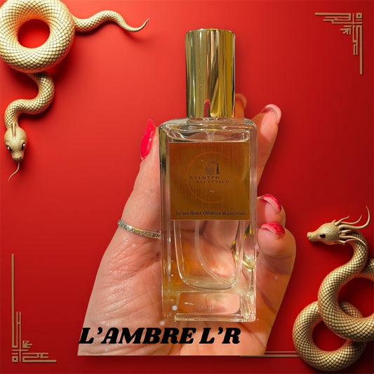 L’AMBRE L’R Salotto Olfattivo Inedito| Ambre di Reminiscence